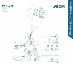 Iwata W400 Bellaria Parts and Spares