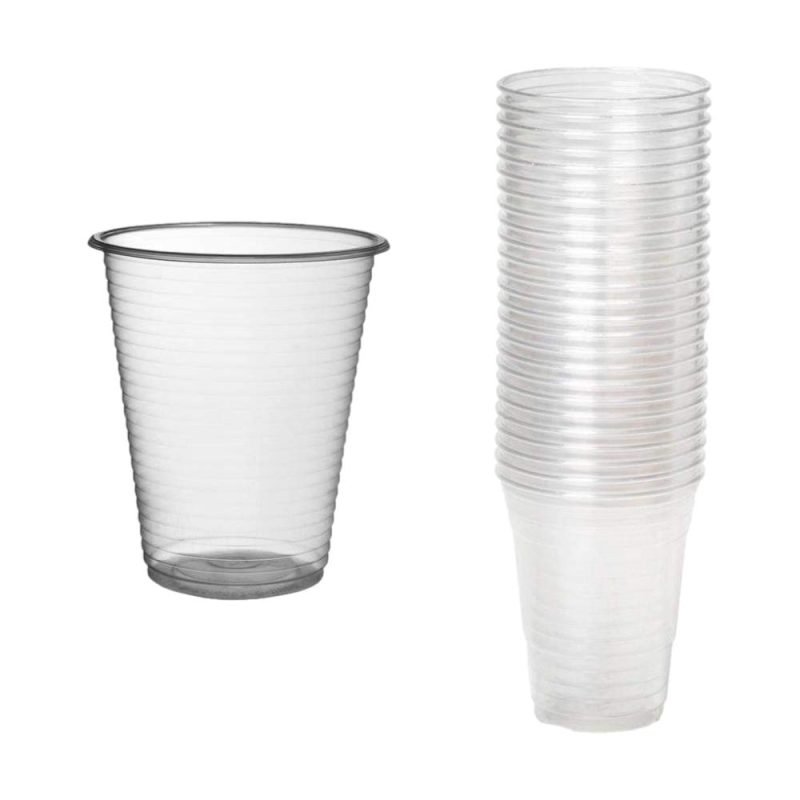 1200 Disposable Clear Plastic Cups - 7oz For Parties, Events, Everyday