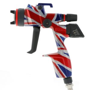 SATA Jet X with Adam X Digital Pro Gauge – 20 Years Union Jack Edition